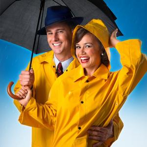 Rohan Browne and Alinta Chidzey in Singing in the Rain